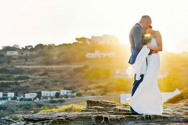 Ρομαντικος γαμος στη Σιφνο | Χρυση & Νιαλ