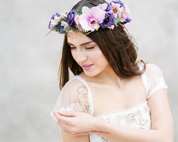 bridal-flower-crown-purple