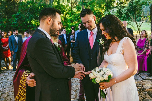 Ρομαντικός γάμος σε παστέλ αποχρώσεις | Ελένη & Δημήτρης