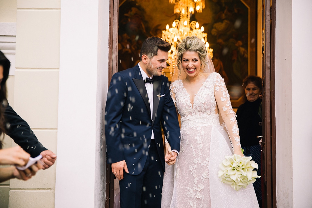 Ονειρεμένος γάμος με κάλλες στο Ναύπλιο | Βασιλική & Βασίλης