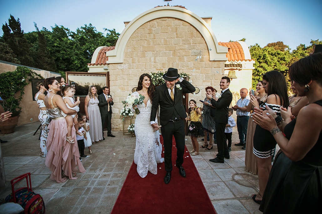 Ρομαντικός φθινοπωρινός γάμος στην Πάφο σε παστέλ αποχρώσεις │ Τζίνα & Γιάννος
