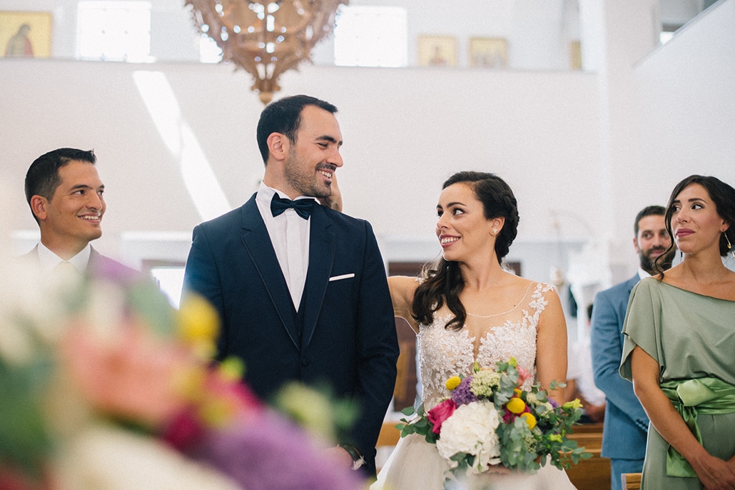 Καλοκαιρινός γάμος στην Αθήνα με πανέμορφο ανθοστολισμό │ Λίνα & Γιάννης