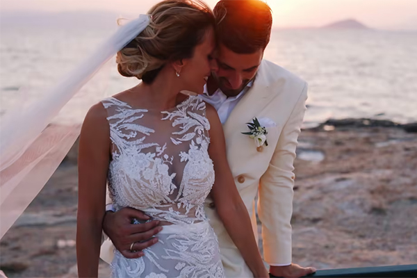 Υπέροχο βίντεο γάμου από έναν ρομαντικό γάμο στην Αίγινα │ Βίκυ & Νίκος
