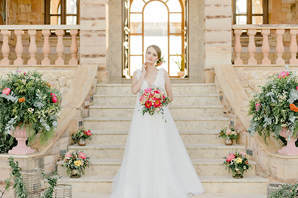 Charming and ultra chic styled shoot at Hatzi Mansion