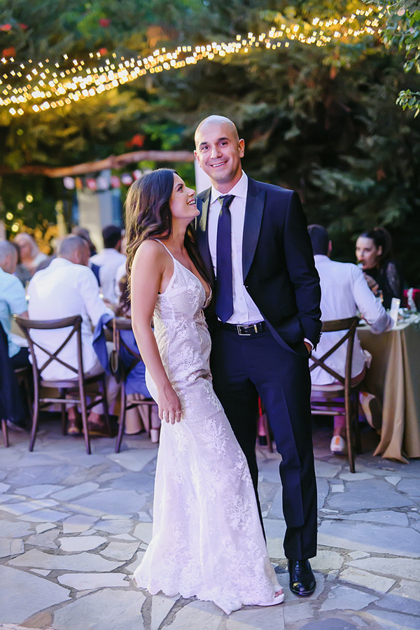 Όμορφος πολιτικός γάμος με λουλούδια σε απαλές αποχρώσεις │ Νικόλ & Ανδρέας