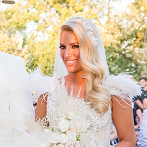 Μποέμ καλοκαιρινός γάμος στην Αθήνα με pampas grass και ατμοσφαιρικό φωτισμό │ Καλλιόπη & Πάνος