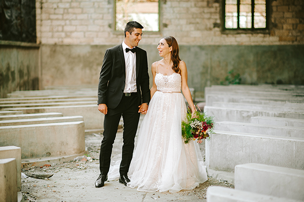 Ένας υπέροχος φθινοπωρινός γάμος στη Λευκωσία με μπουκαμβίλια │ Έλενα & Ραφαήλ
