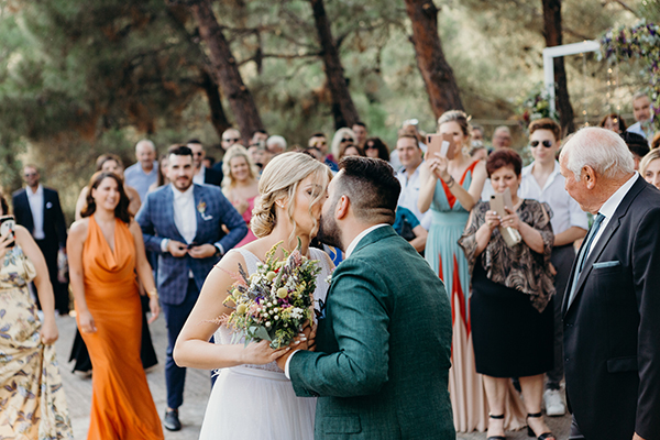 Ένας ρομαντικός καλοκαιρινός γάμος στην Κομοτηνή με λουλούδια του αγρού │ Μαρία & Τάσος