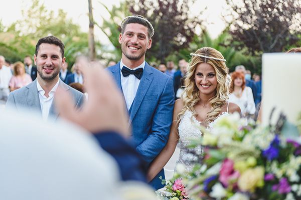 Φθινοπωρινός γάμος στην Αθήνα με λουλούδια του αγρού │ Βούλα & Φάνης