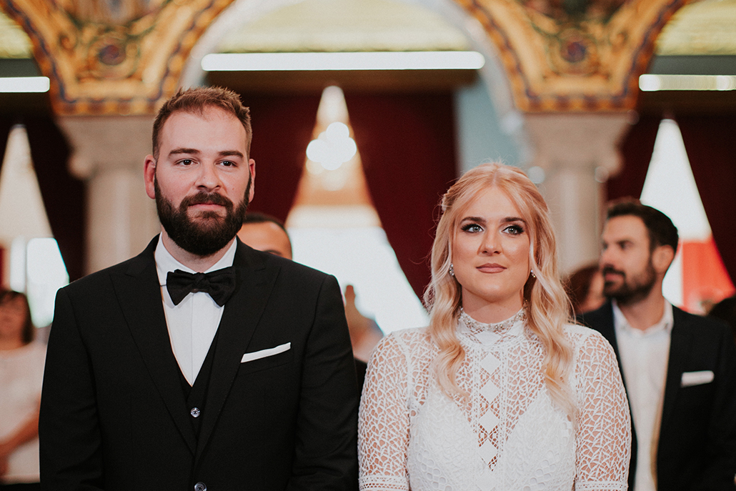 Stylish φθινοπωρινός γάμος στη Θεσσαλονίκη με γυψοφίλη │ Έλενα και Νίκος