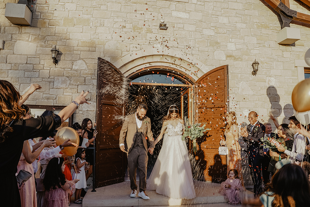 Υπέροχος φθινοπωρινός γάμος στη Λεμεσό με ρομαντική ατμόσφαιρα │ Χριστιάνα & Σόλωνας