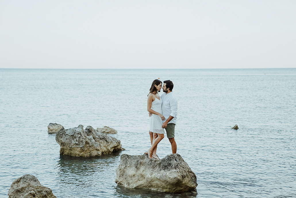 Ονειρική prewedding shoot στη θάλασσα │ Γεωργία & Γιάννης