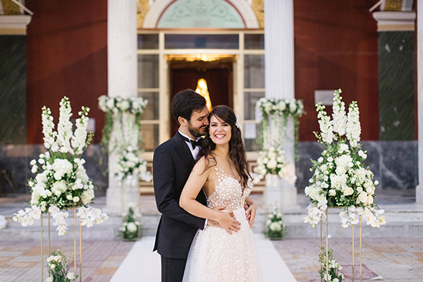 Ρομαντικός φθινοπωρινός γάμος στη Σπάρτη με λευκά άνθη και ελιά │ Στέλλα & Γιώργος