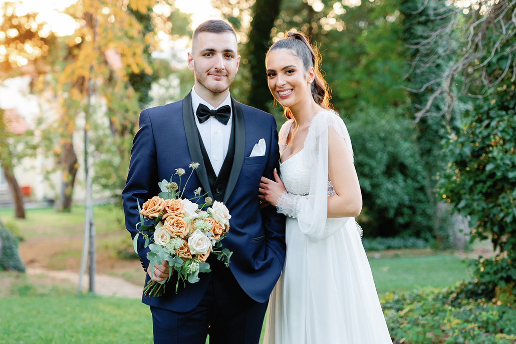 Ένας υπέροχος φθινοπωρινός γάμος στη Θεσσαλονίκη σε peach αποχρώσεις │ Μαρία & Δημήτρης