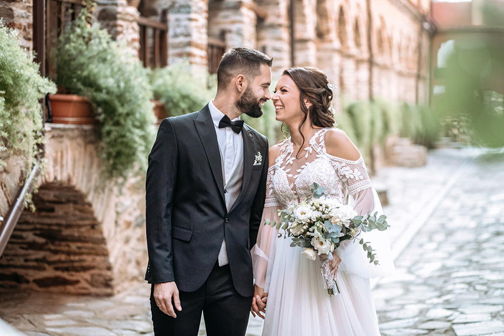 Ρουστίκ φθινοπωρινός γάμος στη Θεσσαλονίκη με ρομαντικά στιγμιότυπα │ Παυλίνα & Νίκος
