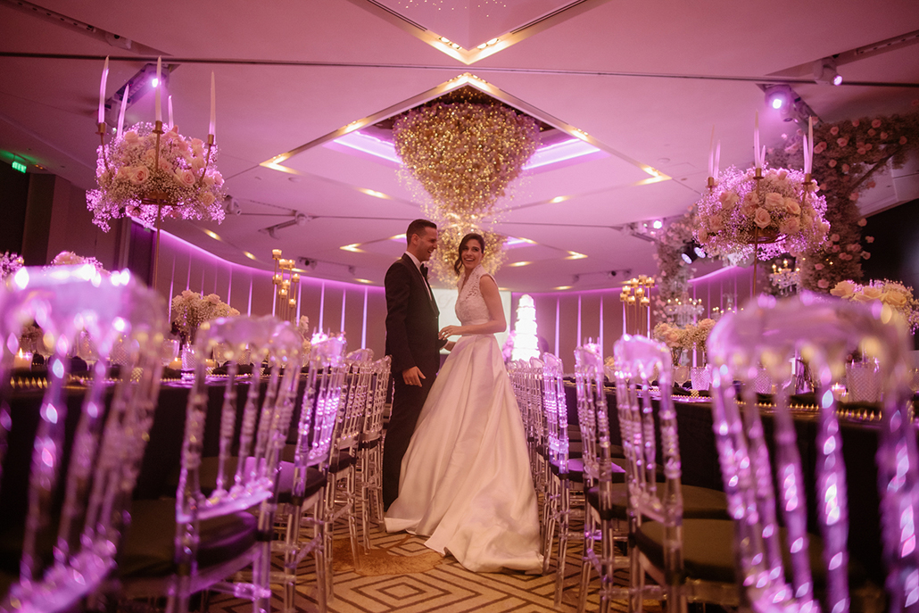 Luxury καλοκαιρινός γάμος στη Λεμεσό με τριαντάφυλλα και γυψοφίλη │ Ελίνα & Δημήτρης