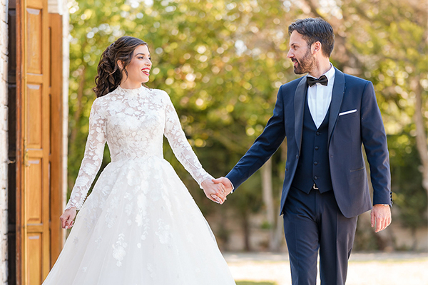 Πανέμορφος ανοιξιάτικος γάμος στο Κελλαρι Παπαχρηστου | Εύη & Κωσταντίνος