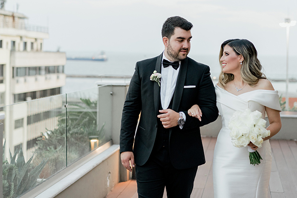 Chic καλοκαιρινός γάμος στη Θεσσαλονίκη με light pink ορτανσίες | Χριστίνα & Αντώνης