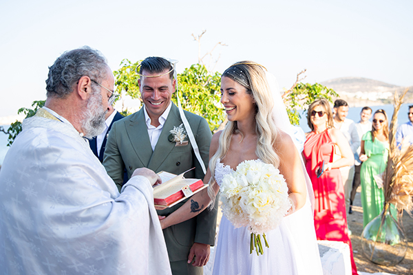 Καλοκαιρινός γάμος στην Πάρο με boho λεπτομέρειες | Ζέφη & Ανδρέας