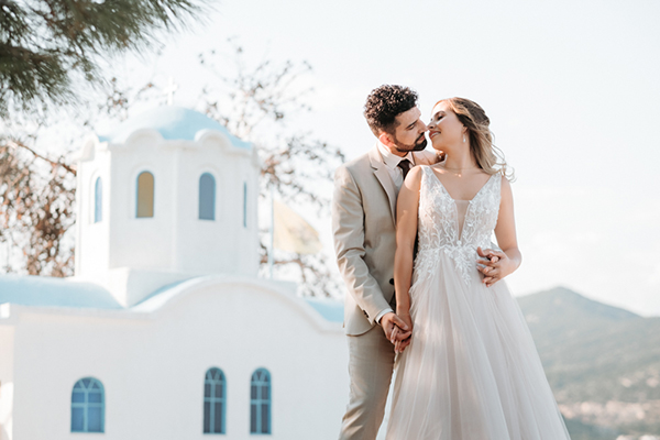Όμορφος καλοκαιρινός γάμος στην Καβάλα με απαλές αποχρώσεις | Αλεξάνδρα & Δημήτρης