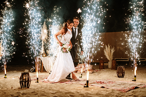 Καλοκαιρινός γάμος στην Αθήνα με boho style | Έλενα & Τάσος