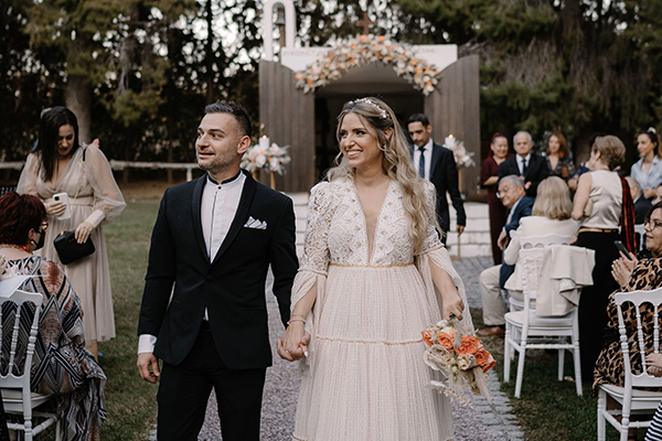 Όμορφος φθινοπωρινός γάμος στη Θεσσαλονίκη με boho λεπτομέρειες | Νίκη & Βασίλης