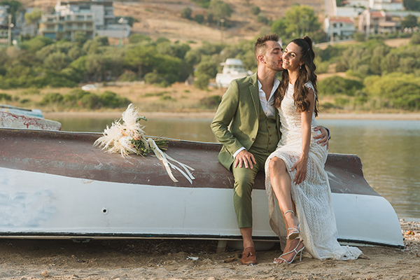 Όμορφος καλοκαιρινός γάμος με γήινα χρώματα | Ελένη & Δημήτρης
