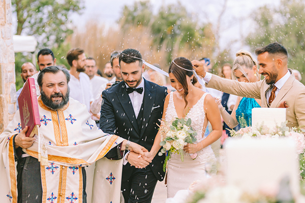 Chic γάμος στον Πολυχώρο Λώλου με pale pink και λευκές αποχρώσεις | Νίνα & Βασίλης