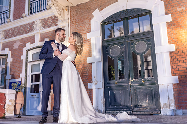 Ρομαντικός φθινοπωρινός γάμος στη Θεσσαλονίκη με όμορφα στιγμιότυπα | Ελένη & Χρήστος