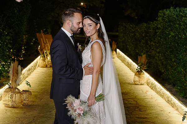 Φθινοπωρινός γάμος στο Κτήμα Εφηλένα με boho διάθεση | Κωνσταντίνα & Γιώργος